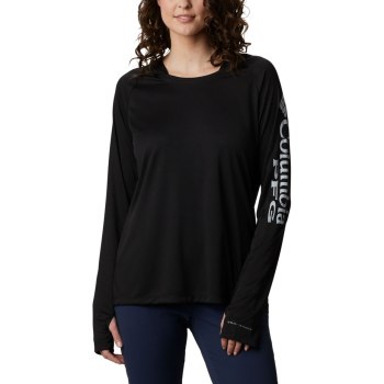 Columbia PFG Tidal, Sudaderas Con Capucha Negros Grises Para Mujer | 850341-SYG